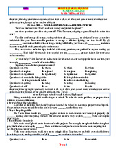 Bộ 5 Đề Ôn Tập Giữa Học Kỳ 1 Tiếng Anh 12 Global Success 2025-2026 Có Đáp Án