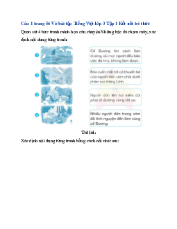 Giải VBT Tiếng Việt lớp 3 Bài 25: Những bậc đá chạm mây | Kết nối tri thức