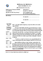 Bài Thi Học Phần Tư Tưởng Hồ Chí Minh (Mã 03) | Trường Đại học Thương Mại