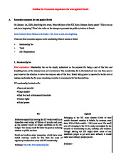 Economic Arguments for and Against Brexit Analysis (ECO 101)
