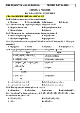 Chương 4 Polymer | Tài liệu học tập môn Hóa học 12