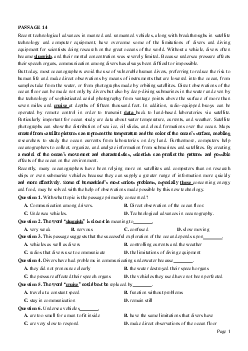 PASSAGE 14_Theme 3. Science and Technology (Khoa học và Công nghệ)