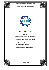 Ngân sách nhà nước | Bài thảo luận Tài chính tiền tệ