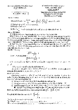 Đề khảo sát Toán 9 năm học 2019 – 2020 phòng GD&ĐT Đống Đa – Hà Nội