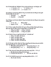Bài tập trắc nghiệm LSĐ. Trường Đại học Nguyễn Tất Thành