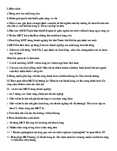 Chương trình MKT trong xây dựng và quản lý đô thị: Tài liệu ôn thi | trường đại học kiến trúc Hà Nội