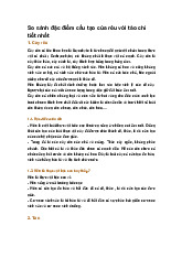 So sánh đặc điểm cấu tạo của rêu với tảo chi tiết nhất