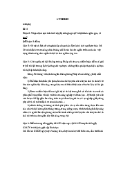 Đề thi giữa học kỳ 2 Chủ nghĩa khoa học xã hội | Đại học Bách Khoa, Đại học Đà Nẵng