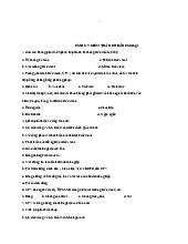 Trắc nghiệm cuối kỳ môn Kiểm toán cơ bản | Kiểm toán cơ bản | Trường Đại học Công nghiệp Thành phố Hồ Chí Minh