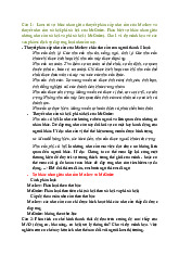 Đề thi thị trường & hành vi người tiêu dùng | Hành vi người tiêu dùng | Đại học Kinh tế - Đại học Đà Nẵng