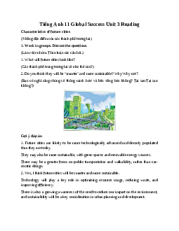 Giải Unit 3 Reading | Tiếng Anh 11 Global Success