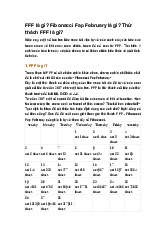 FFF là gì? Fibonacci Fap February là gì? Thử thách FFF là gì?