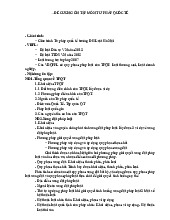 Đề cương ôn tập môn Tư pháp quốc tế | Đại Học Nội Vụ Hà Nội