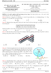 Đề chọn học sinh giỏi tỉnh Toán 12 năm 2025 – 2026 sở GD&ĐT Ninh Bình