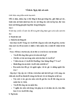 Soạn bài Về đích: Ngày hội với sách - Kết nối tri thức 6