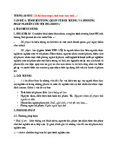 Tổng Quan Về Đối Tượng và Phương Pháp Nghiên Cứu | Môn Tội phạm học - Trường Đại học Luật Hà Nội