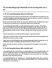 Từ chỉ hoạt động là gì? Phân biệt với từ chỉ trạng thái cho ví dụ | Tiếng Việt 3