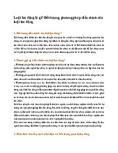 Luật lao động là gì? Đối tượng, phương pháp điều chỉnh của luật lao động