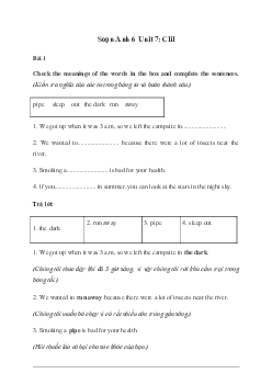 Giải Tiếng Anh 6 Unit 7: Clil - Friends Plus