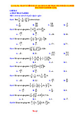 Các Dạng Toán Về Tính Chất Phép Nhân Đối Với Phép Cộng Trong Tập Hợp Số Hữu Tỉ Lớp 7 Có Lời Giải Chi Tiết
