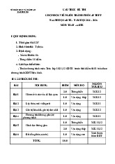 Đề chọn học viên giỏi Toán GDTX năm 2024 – 2025 sở GD&ĐT Hải Phòng