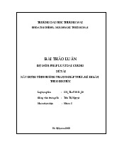 Xây dựng tình huống tranh chấp thừa kế di sản theo di chúc | Bài thảo luận pháp luật đại cương