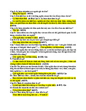 Lý luận Nhận thức và Vật chất | Môn Triết học Mác Lênin - Trường Đại học Nông Lâm, Đại học Huế