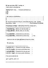 Bài tập ngữ pháp HSK 2 có đáp án-Trường Đại học Ngoại ngữ- Đại học Quốc gia Hà Nội