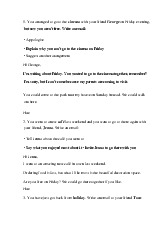 You arranged to go to the cinema with your friend George on Friday evening,but now you aren’t free. Write an email môn Tiếng Anh  | Học viện Nông nghiệp Việt Nam