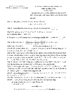 Đề khảo sát Toán 9 năm 2021 – 2022 phòng GD&ĐT thành phố Thái Nguyên
