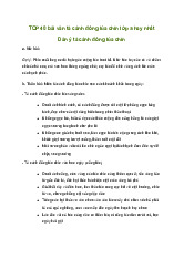 Tả cánh đồng lúa chín | Tập làm văn Lớp 5