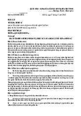 Luật tố tụng hình sự 2015 | Môn Luật tố tụng hình sự Việt Nam - Đại học Cần Thơ