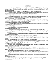 Ôn tập Tư tưởng Hồ Chí Minh | Trường Đại học Mở Thành phố Hồ Chí Minh