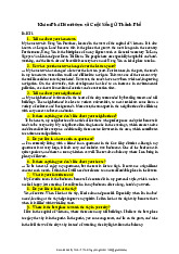 Khám Phá Hometown và Cuộc Sống Ở Thành Phố - Luật kinh tế | Trường Đại học Thương Mại