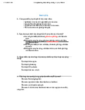 Trắc nghiệm bài 1,2 môn Pháp luật đại cương| Trường Đại học Ngoại Thương