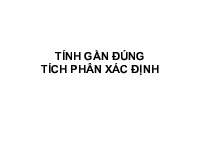 Chia đoạn lấy tích phân thành n phần bằng nhau | Bài giảng môn Phương pháp tính và matlab CTTT | Đại học Bách khoa hà nội