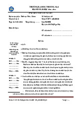 Bài Thi Học Phần Triết Học Mác – Lênin - Mã 8 | Trường Đại học Thương Mại