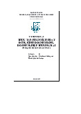Tài liệu học tập thực tập: phân tích hoạt động kinh doanh | Đại học Kinh tế Kỹ thuật Công nghiệp
