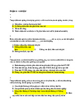 Luyện tập 25 câu trắc nghiệm Quản trị Rủi ro Doanh Nghiệp QTR 101. Môn Quản trị học | Đại học Văn Hiến.
