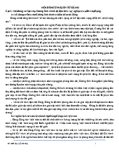 Tài liệu ôn tập Lịch sử Đảng