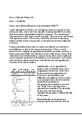 Micro Essay - Economic Paradox in Agriculture | Microeconomics | Trường Đại học Quốc tế, Đại học Quốc gia Thành phố Hồ Chí Minh