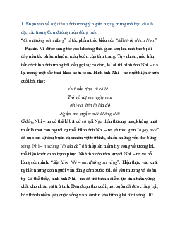 Viết đoạn văn (khoảng 150 chữ) về một hình ảnh mang ý nghĩa tượng trưng mà bạn cho là đặc sắc nhất trong "Con đường mùa đông" | Văn mẫu 11 Kết nối tri thức