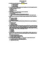 Trắc Nghiệm Kế Toán Ngân Hàng (CĐKD01) - Chương 1 & 4