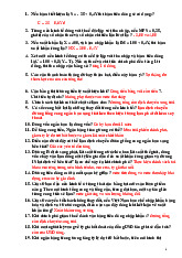 Bài tập kinh tế vĩ mô | Trường Đại học Kinh tế Thành phố Hồ Chí Minh