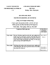 Đề cương Nguyên lý Marketing ITM môn Marketing internet | Trường Đại Học Thái Nguyên