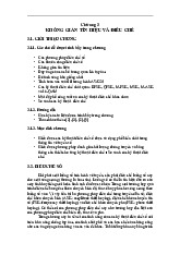 Chương 3: Kỹ thuật điều chế trong không gian tín hiệu môn Kỹ thuật thông tin vô tuyến | Học viện Công Nghệ Bưu Chính Viễn Thông