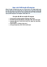 Soạn bài Viết truyện kể sáng tạo | SGK Ngữ Văn 9 Kết nối tri thức (Tập 2)