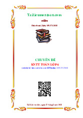 Bài tập toán 6 kết nối tri thức theo các chủ đề