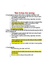 Tâm lý học đại cương 1: Bản chất xã hội và lịch sử của tâm lý người | Môn Tâm lý học đại cương- Trường Đại học Lao động - Xã hội