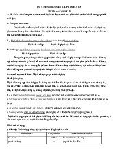 Unit 7: environmental protection (drill 2 – grammar 1 môn Tiếng Anh  | Học viện Nông nghiệp Việt Nam